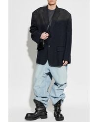 Balenciaga - Oversized Wool Blazer - Lyst