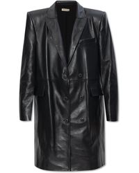 The Mannei - ‘Greenock’ Leather Coat - Lyst