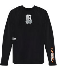 LAB C.O. OFF WHITE - Long-Sleeved T-Shirt - Lyst