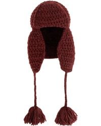 Etro - Wool Hat With Ear Flaps - Lyst
