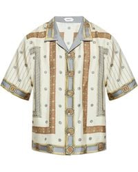 Versace - Silk Shirt With "The Ringmaster" Print - Lyst