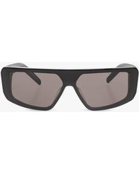 Rick Owens - Rectangular Sunglasses - Lyst