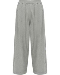 adidas Originals - Wide-Leg Track Pants - Lyst