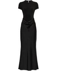 ROTATE BIRGER CHRISTENSEN - Dress Made Of Combined Materials - Lyst