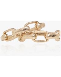 AllSaints - Set Of Two Rings - Lyst