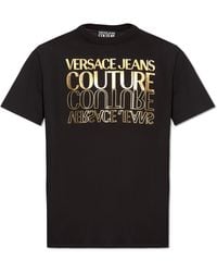 Versace - T-shirt With Logo, - Lyst