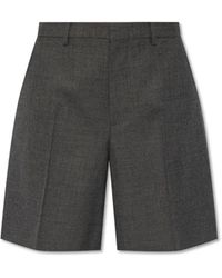 Gucci - Wool Pleat-front Shorts, - Lyst