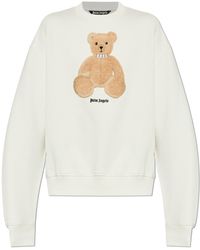 Palm Angels - Sweatshirt With A Distinctive Teddy Bear Motif - Lyst