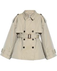 Gestuz - Short Trench Coat Birdiegz - Lyst