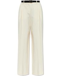 Dolce & Gabbana - Trousers With Belt - Lyst