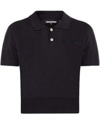 DSquared² - Polo With Embroidered Logo - Lyst