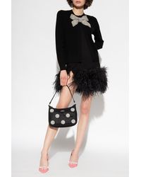 Kate Spade Cardigan With Bow - Black