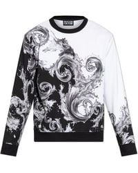 Versace Jeans Couture - Sweatshirt With 'Barocco' Print - Lyst