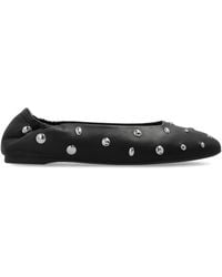 Kate Spade - 'Halo' Leather Ballet Flats - Lyst
