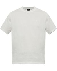 Etro - T-Shirt With Embroidered Logo - Lyst
