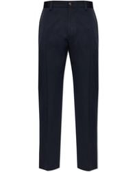 Dolce & Gabbana - Wool Pleated Trousers - Lyst