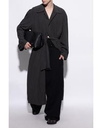 Balenciaga - Coat With Check Pattern - Lyst