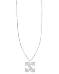 Off-White c/o Virgil Abloh - Necklace With Pendant - Lyst