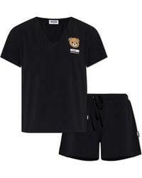 Moschino - Two-Piece Pyjamas With Logo - Lyst