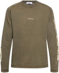 Stone Island - T-Shirt With Logo - Lyst