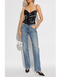 Blumarine - Jeans With 'Vintage' Effect - Lyst