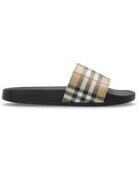 Burberry - 'Furley' Slides - Lyst