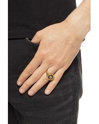 Versace - Medusa Head Ring, - Lyst