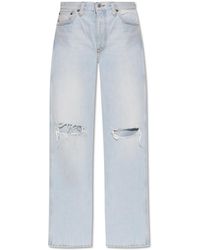 RE/DONE - Straight-Leg Jeans - Lyst