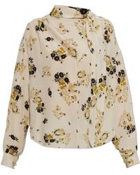 Isabel Marant - Silk Top "Fedry" - Lyst