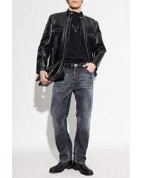 DSquared² - T-Shirt With A Patch - Lyst