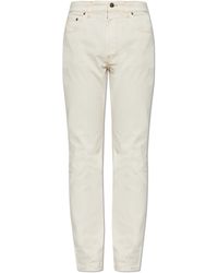 Versace - Jeans With Slightly Tapered Legs - Lyst