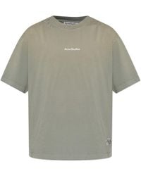 Acne Studios - T-Shirt With Logo - Lyst