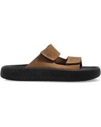 Veja - Suede Slides "Etna Suede Soft" - Lyst