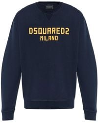 DSquared² - Sweatshirt With Printed Logo - Lyst