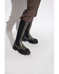 Ganni - Boots With Logo - Lyst