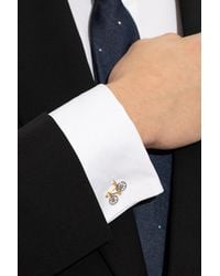 Paul Smith - Logo-Engraved Cufflinks - Lyst