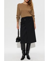 Jil Sander - Sweater With Side Slits - Lyst