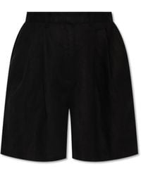 Posse - ‘Marchello’ Linen Shorts - Lyst