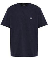 DSquared² - T-Shirt With Logo Appliqué - Lyst