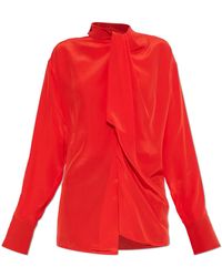 Victoria Beckham - Silk Shirt - Lyst