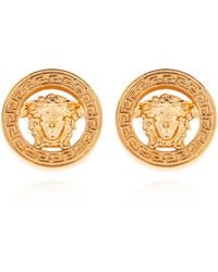 Versace - Earrings With Medusa Head - Lyst