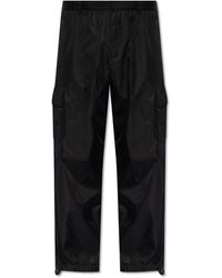 Off-White c/o Virgil Abloh - Trousers With Logo, - Lyst