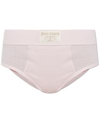 Palm Angels - High-Waisted Cotton Briefs - Lyst