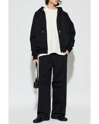 Ami Paris - Wide-Leg Sweatpants - Lyst