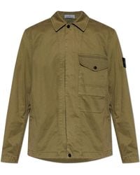 Stone Island - Shirt With Pocket - Lyst