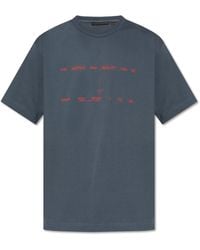 Helmut Lang - T-shirt With Logo, - Lyst