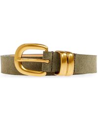 By Malene Birger - Suede Belt "Zoilo" - Lyst