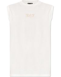 EA7 - T-Shirt With Print - Lyst