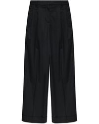 Ganni - Creased Trousers - Lyst