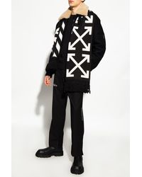 Off-White c/o Virgil Abloh Sweater With Logo - Black